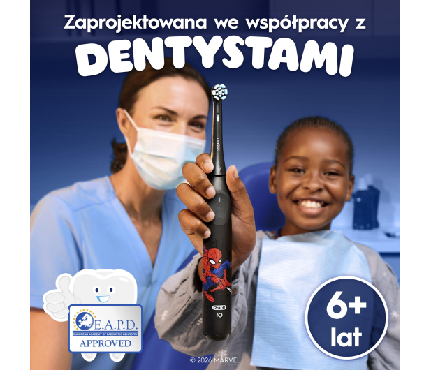 Oral-B Końcówka do szczoteczki ROTARY Kids Spider-Man (2–4 szt.) - 1519107 - zdjęcie 5